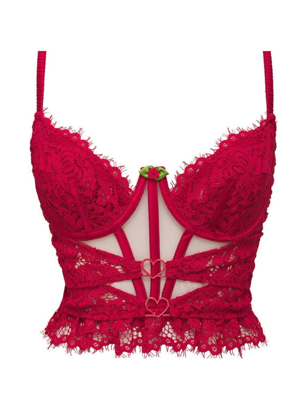 For Love & Lemons Rosa Lace Bustier